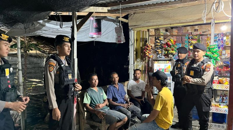PATROLI SIMPATIK SAT SAMAPTA GUNA ANTISIPASI GUANTIBMAS DI WILAYAH HUKUM POLRES ACEH BARAT DAYA