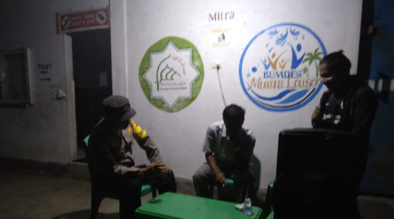 PELAKSANAAN KEGIATAN RUTIN PATROLI MALAM HARI DIWILKUM POLSUBSEKTOR LEMBAH SABIL