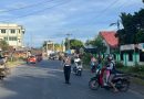 GUNA BERI RASA AMAN BAGI ANAK SEKOLAH DAN PENGGUNA JALAN RAYA, SAT LANTAS POLRES ABDYA GELAR GIAT STRONG POINT